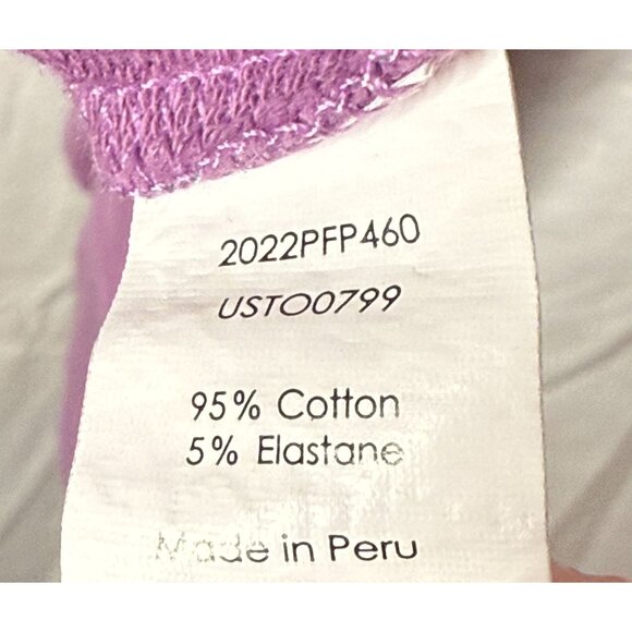 Universal Standard Purple Riley Corbelle Sweatshirt M (18-20) Cotton Blend - Picture 4 of 6